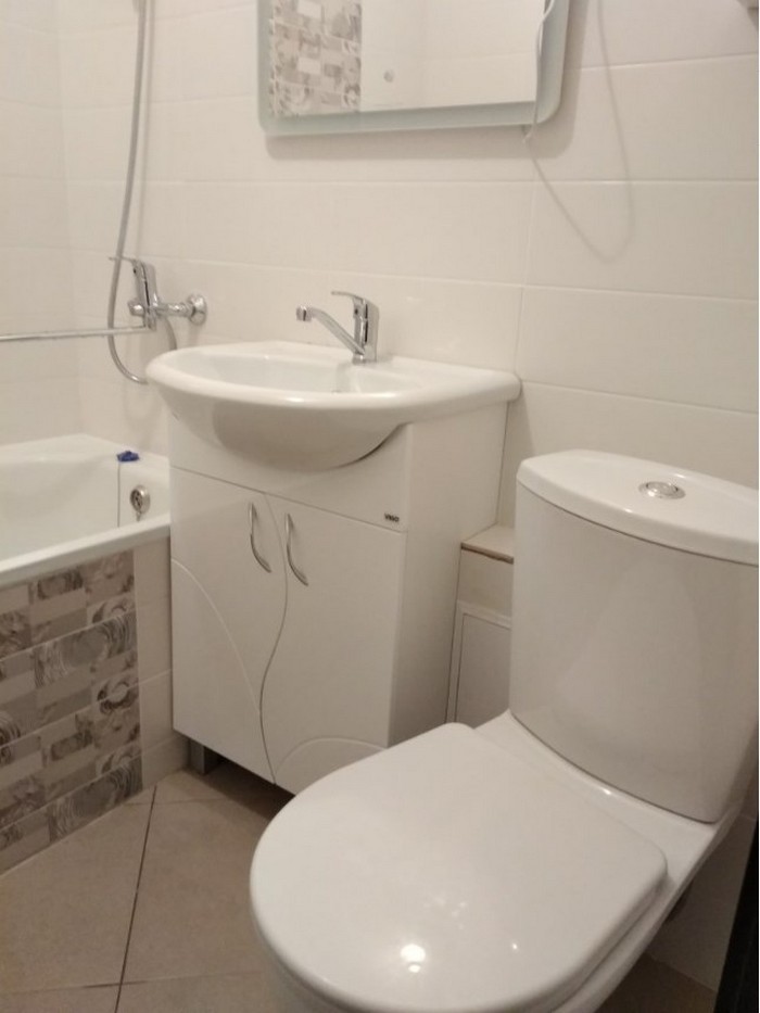 12 правил дизайна ванной комнаты в хрущёвке (120 фото)