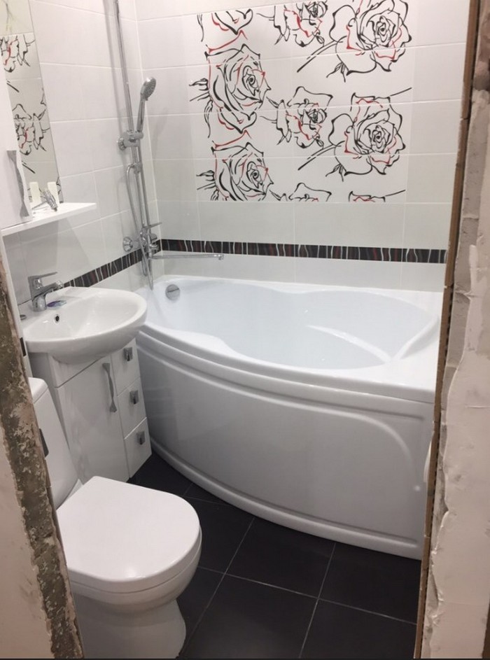 Дизайн ванной комнаты в хрущевке - 40 интересных идей  