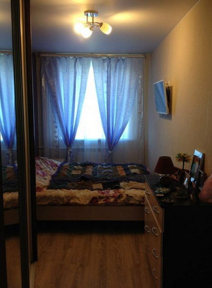 Узкая спальня в хрущевке - варианты дизайна с 30 реальными фото 